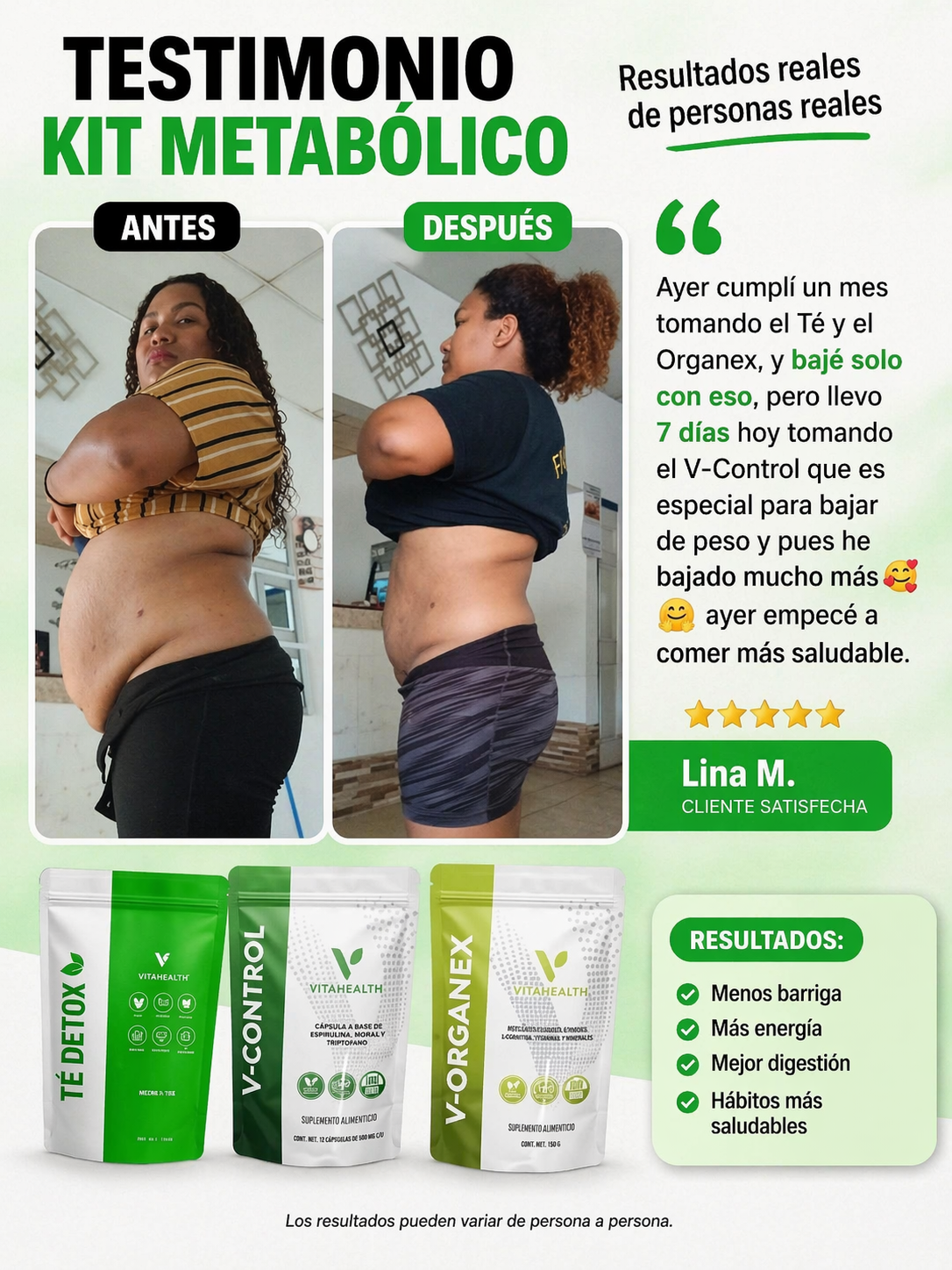 KIT METABOLICO 30 DIAS